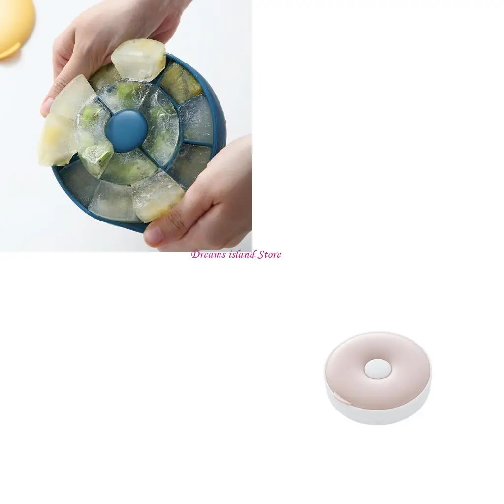 

Round Reusable Ice Cream Mold for Frozen Mold Safe Durable G HX6C