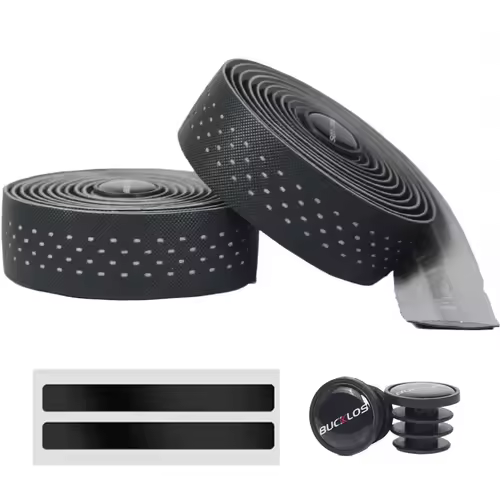 BUCKLOS Road Bike Handlebar Tape Soft PU EVA Gravel Bicycle Bar Tape Anti-Slip Shock Absorption Breath Grip Tape Cycling Parts - Image 17