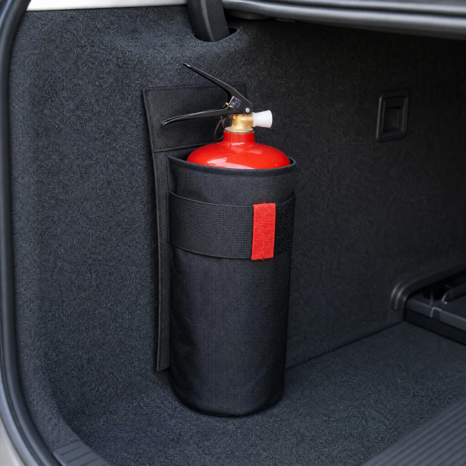 Car Fire Fire-Suppression Unit Holder Space-Saving Fire Fire-Suppression Unit Storage Bag Oxford-Cloth Hanging Storage Bag