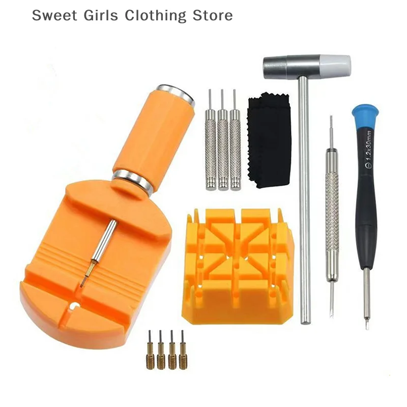 Watch Strap Repair Tool Adjusting Metal Watch Tool With Watch Pin Band Bracelet Link Pin Tool Remover Easy To Remover Adjust