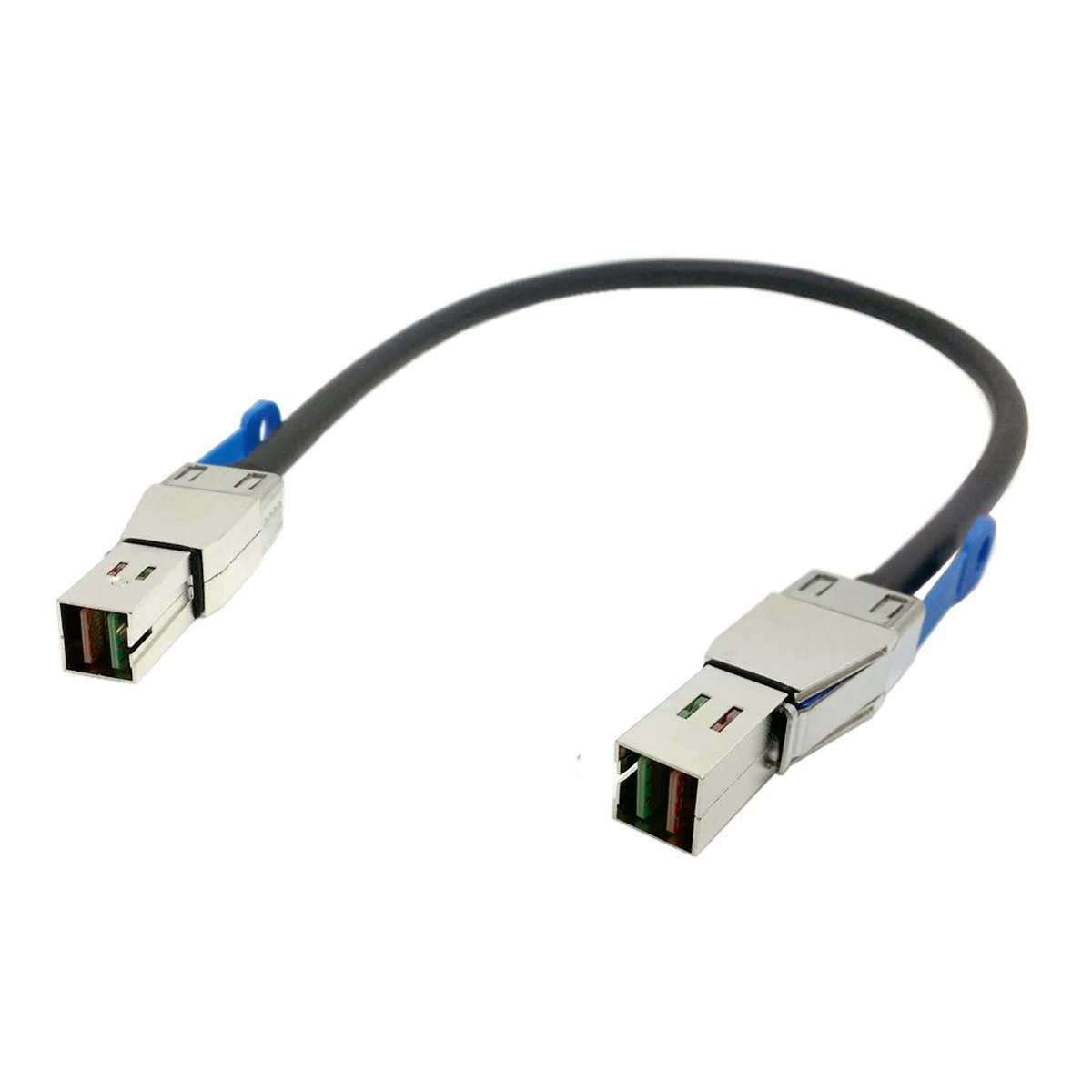 

Cablecc 50cm 12Gbps NGFF External Mini SAS HD SFF-8644 to Mini SAS High Density HD SFF-8644 Data Server Raid Cable