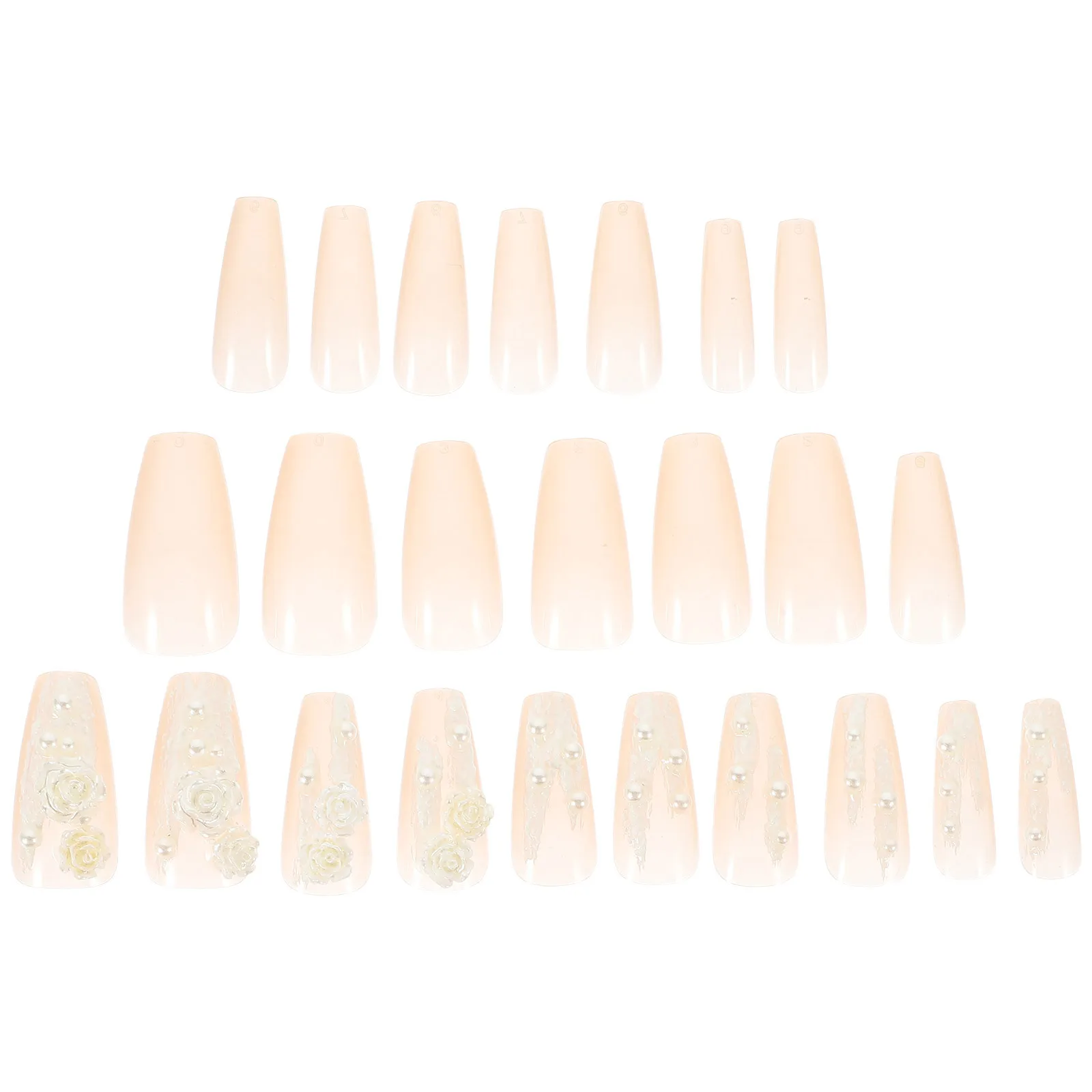 24 piezas de calcomanías para decoración de uñas nupcial, pegatinas para uñas postizas, diseño creativo para vacaciones, fiesta de cumpleaños, pegatinas para uñas para mujeres