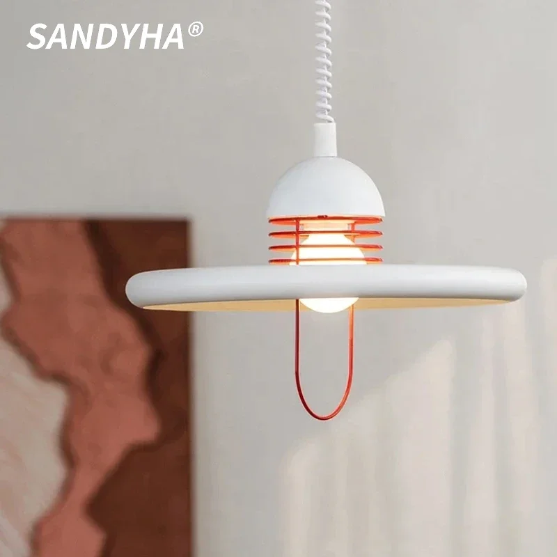 

SANDYHA Modern Chandelier Scalable Flying Saucer Pendant Light LED Hanging Lamp For Bedroom Living Room Dining Table Home Decor