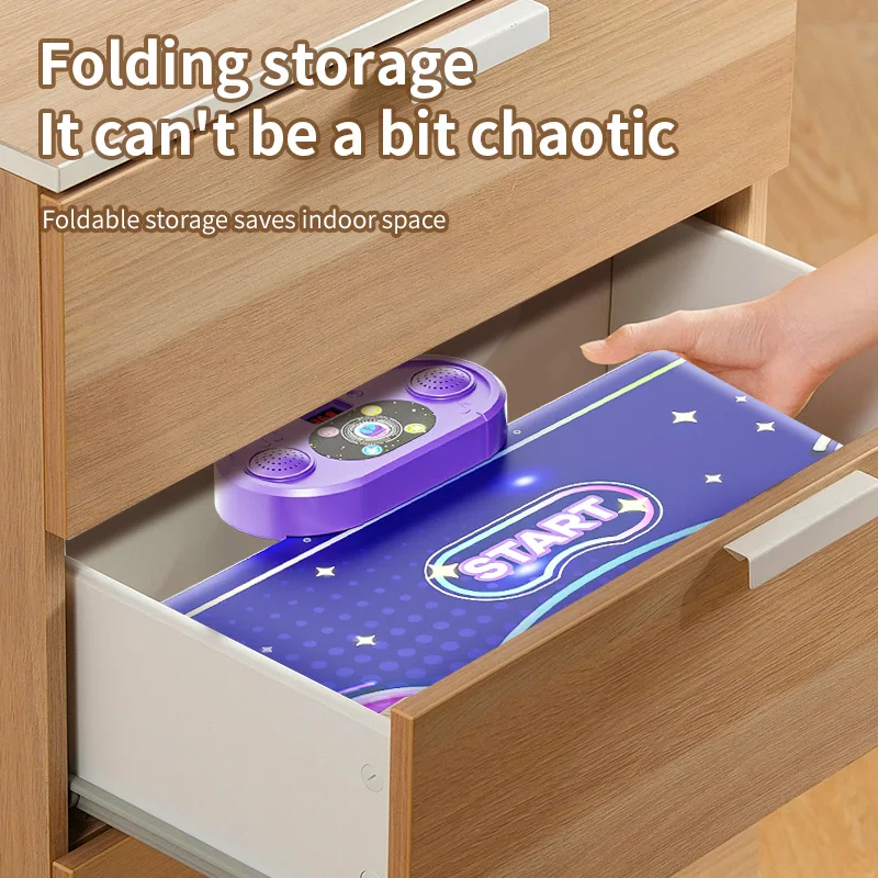 Mata muzyczna do tańca, zabawki sportowe i fitness dla dzieci, dynamiczna mata do gier przygodowych, świecąca mata Bluetooth, zabawki do skakania