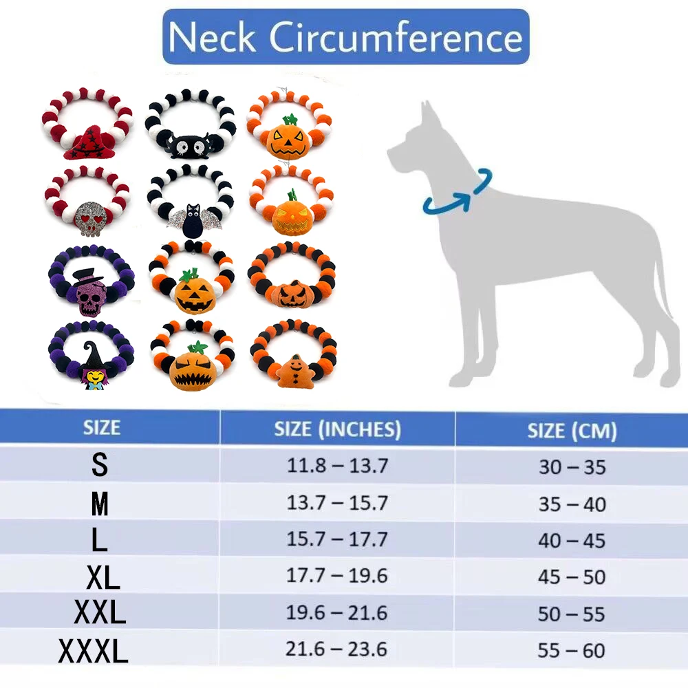 30 stücke Hunde halsband Halloween Hunde kette Bowties für Hund Katze Fliege Halsband Halloween Hunde pflege Zubehör Haustier liefert – Detail 1