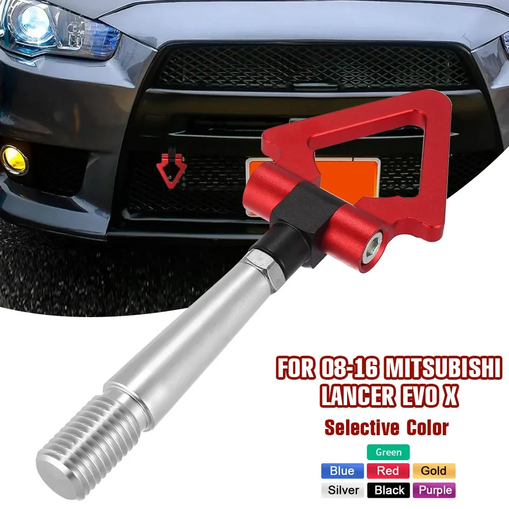 Car Towing Hook Aluminum Auto Rear Front Trailer For Mitsubishi Lancer EVO X Racing Tow Hook Trailer Towing Bars Car Accessories