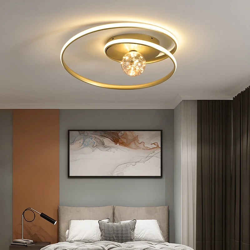 

Modern LED Chandelier Lighting For Living Room Bedroom Dinner Room Middle Bulbs Indoor Lights Dimmable Aluminum Luminaria Lamps