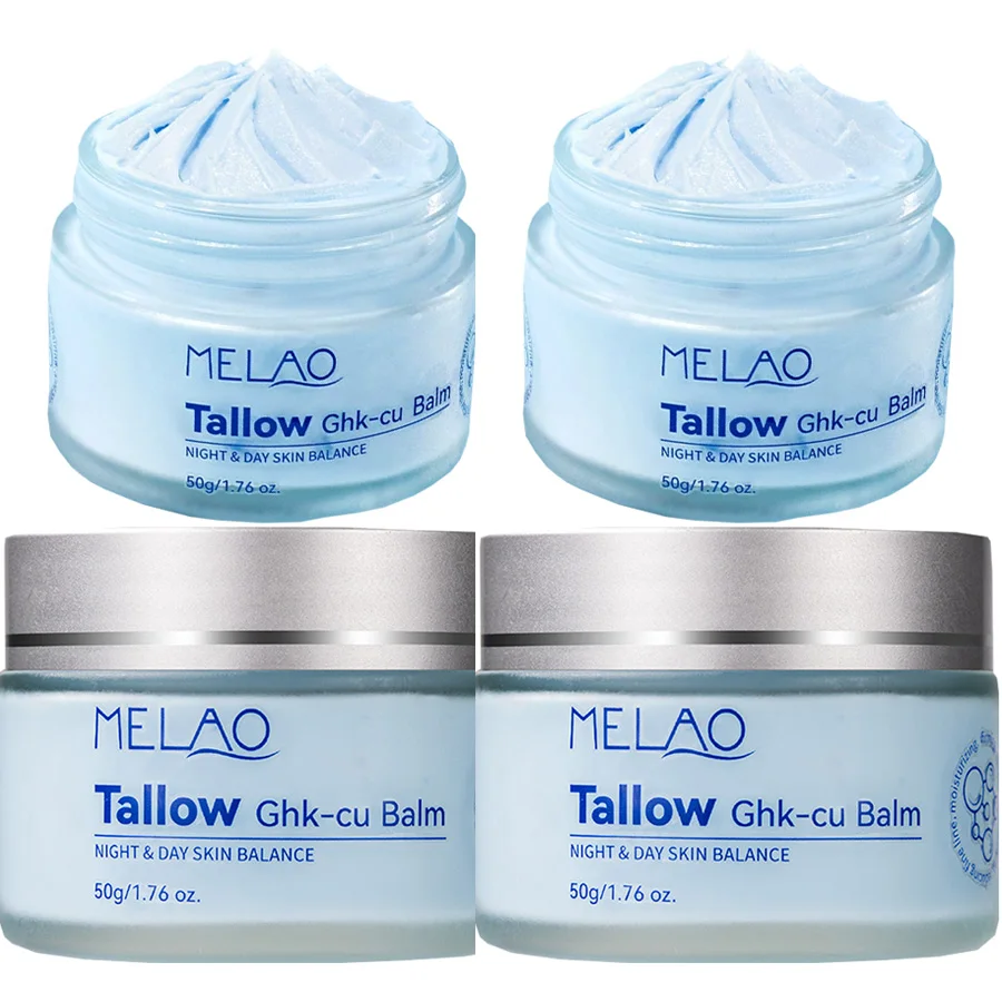 GHK-Cu Copper Peptides ​Beef Tallow Paste Deeply Moisturizer Brightening Wrinkle Remover Grass Fed Tallow Wild Honey Face Cream
