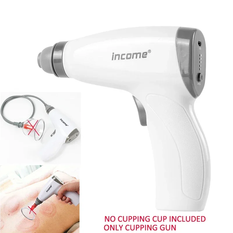 Electric Cupping Gun Chinese Vacuum Cupping Pump USB Charging Negative Pressure Lymphatic Drainage Massage Guasha Scraping Tool