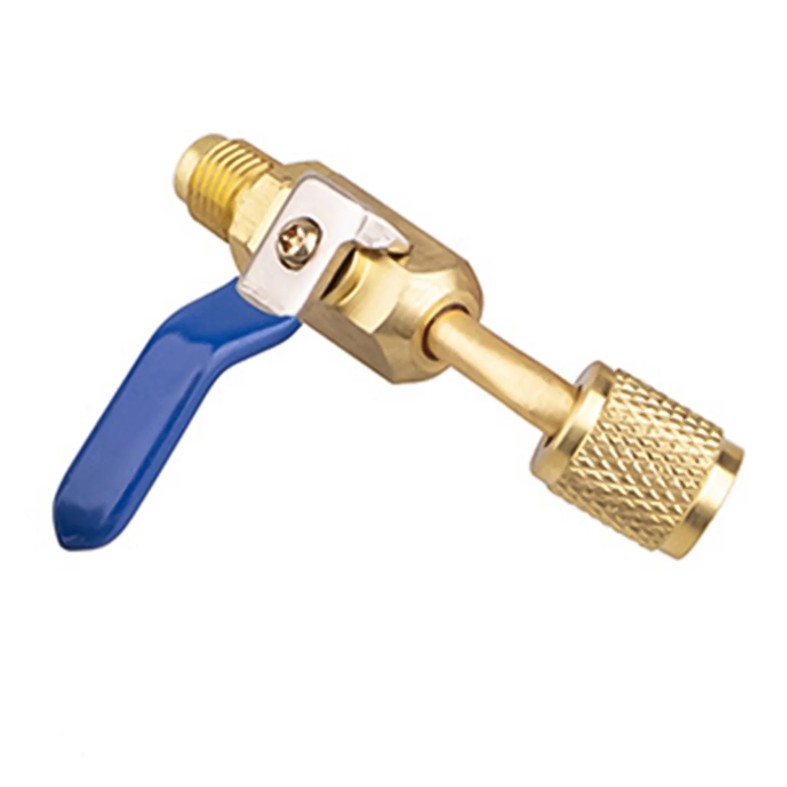 Advanced 1/4 Inch SAE HVAC Adapter Protective Gadget for Conditioner Charging Hose T Exceptional for HVAC/R Service Tools