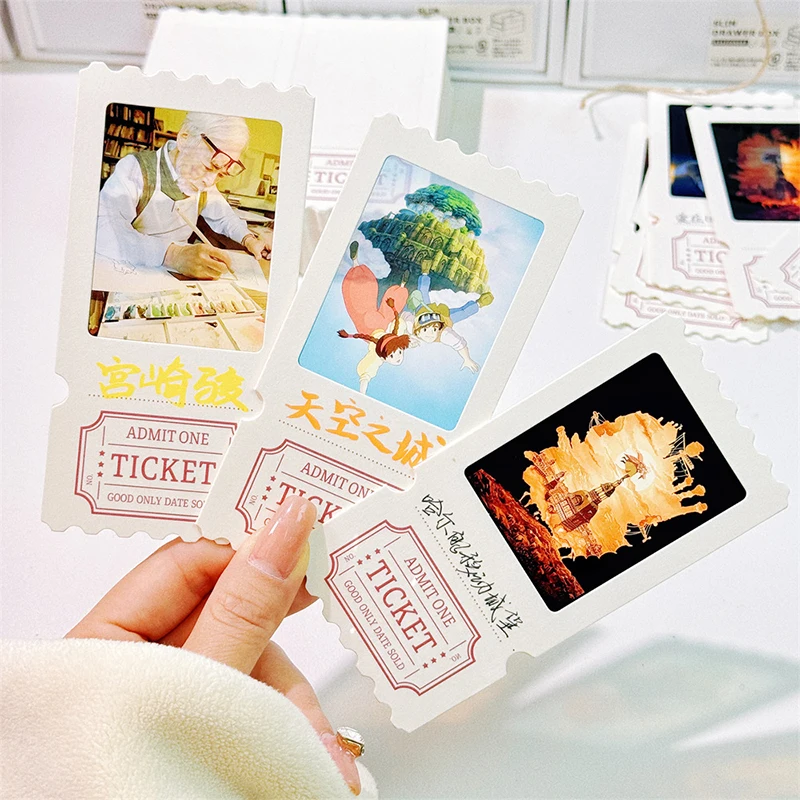 

10 шт., пленка «сделай сам», корzeń билета, закладка, слайд-шоу, прозрачная карта, периферийная светоотражающая пленка, светящаяся ретро обратная пленка, фильм