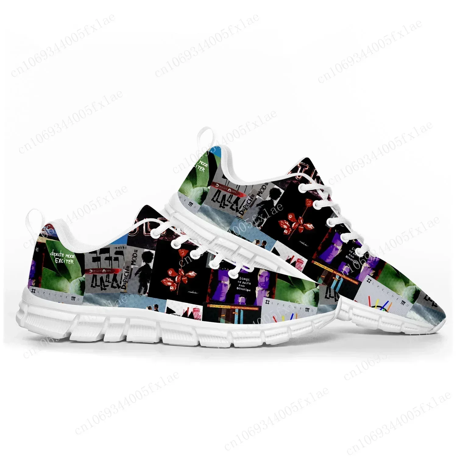D-Depeche Rock Band Mode Sports Shoes Mens Womens Teenager Sneakers Casual Custom High Quality Couple Shoes White