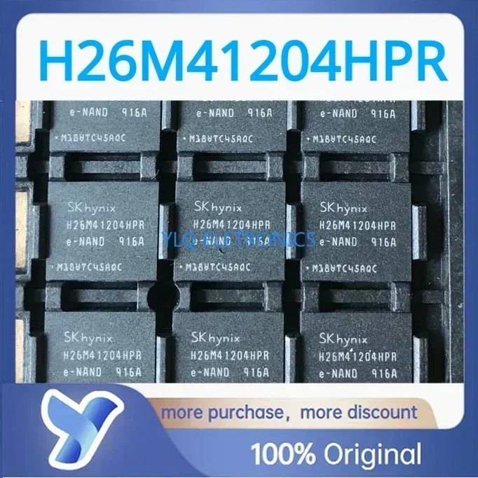 20PCS/LOT H26M41204HPR THGBMBG7D2KBAIL H26M52208FPR EMMC Integrated Circuit Chip