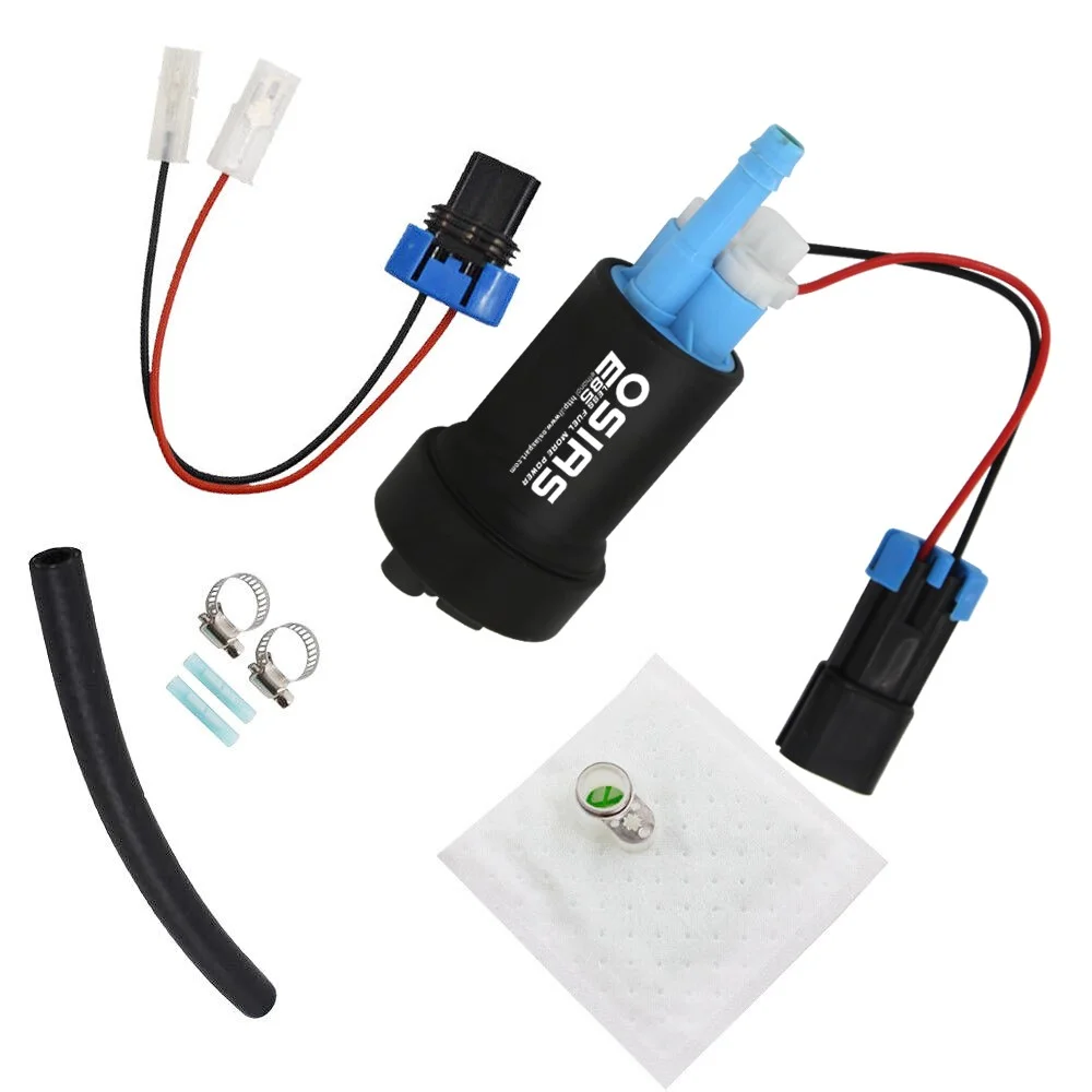 For WALBRO/TI 400-0085 525LPH HELLCAT E85 Fuel Pump + 400-1168 Install Kits