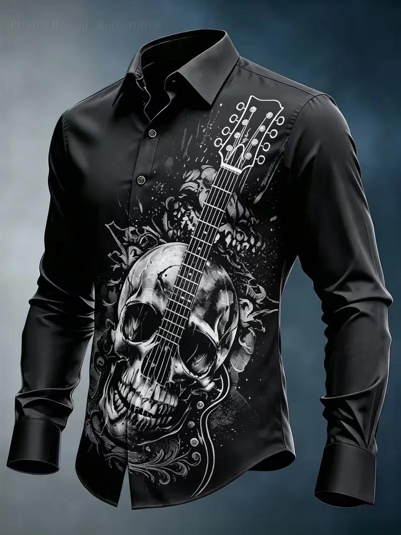 Men'S Ethnic Fashion Trends - Nowa etniczna koszula z długim rękawem,