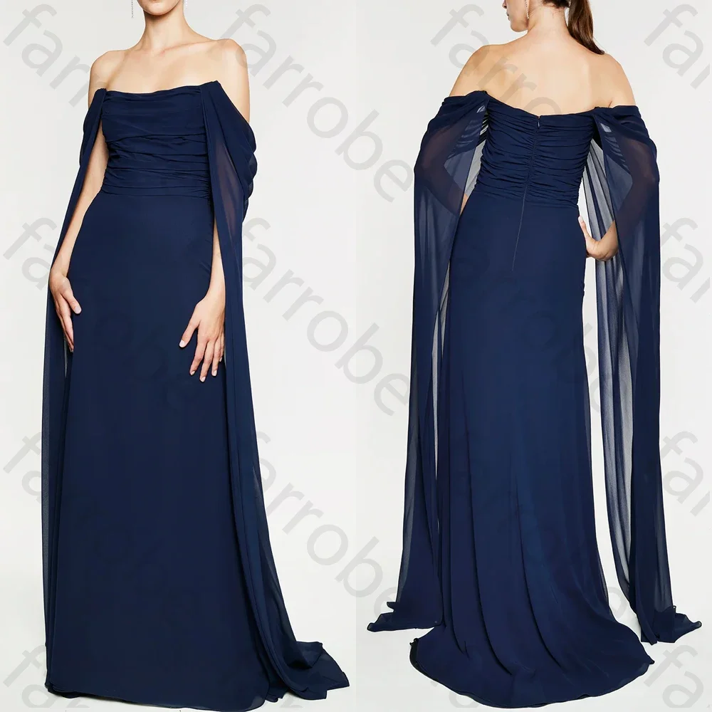 

Customized Elegant Off-The-Shoulder Dress A-Line Evening Dresses Occasion Formal Exquisite High Quality Prom Party Gowns Women
