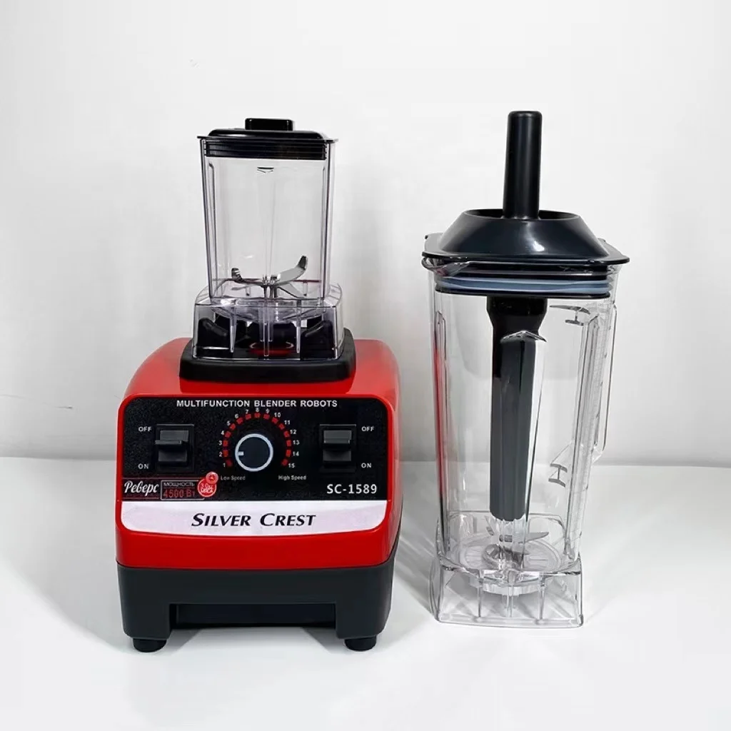 dla 2L 3000/4500W Silver Crest blender Duży i mocny blender komercyjny SC-1589 Smoothies