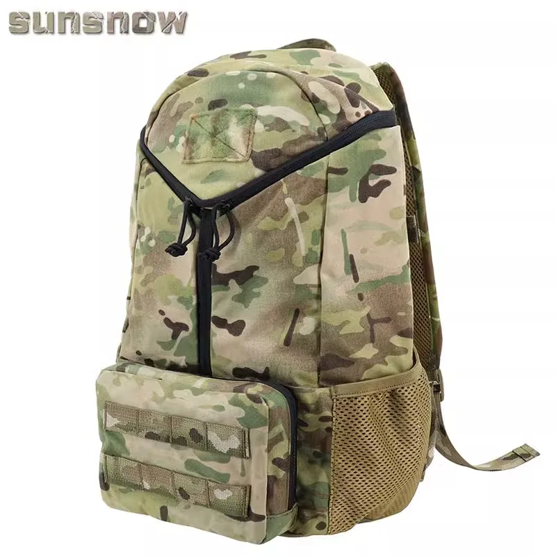 [Made by Sun Snow] Portable Folding Backpack Hand Roll Up Bag Simple Tactical Backpack