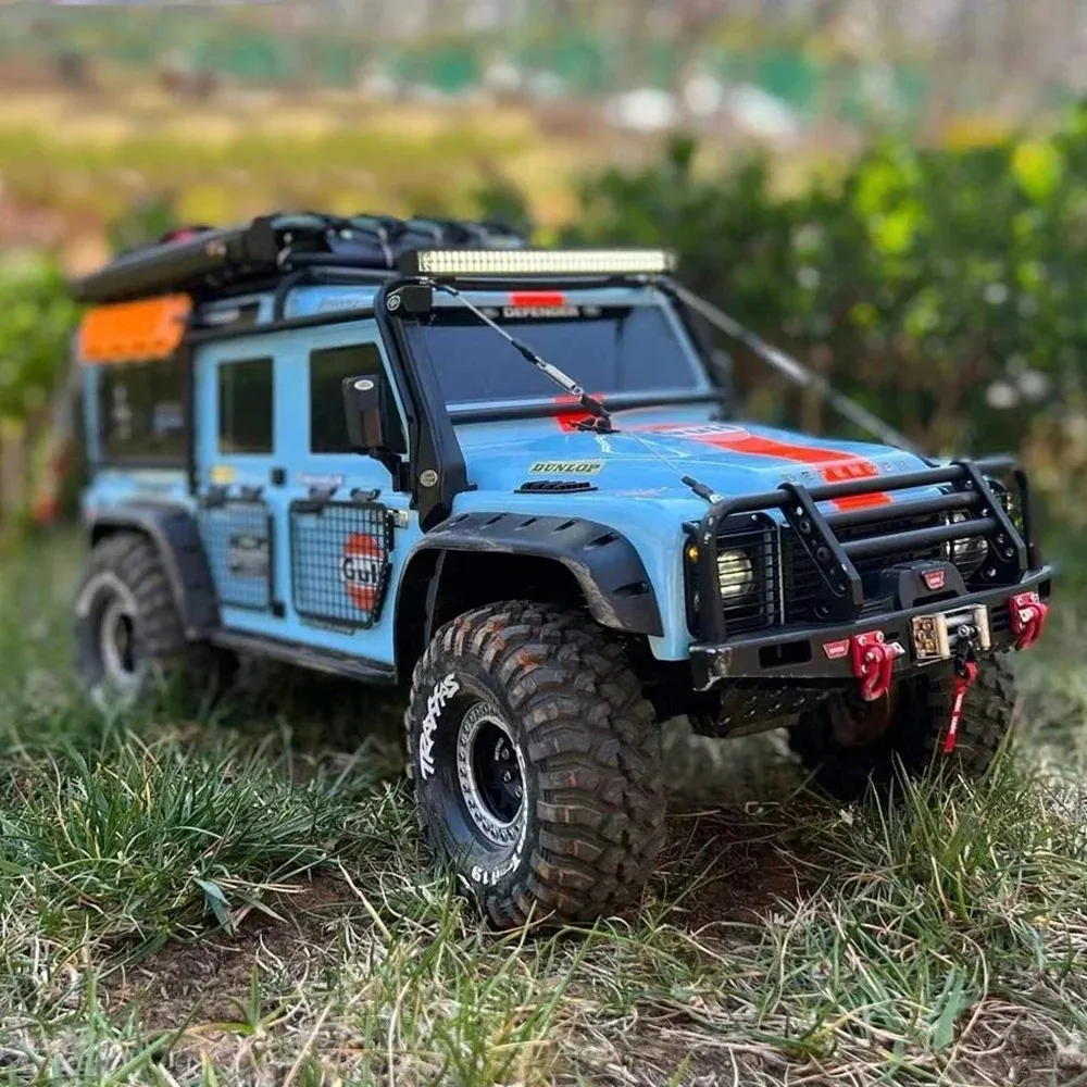 For 1/10 RC Car Crawler TRX6 TRX4 Defender Bronco SCX10 Wrangler YK6101 HB ZP1001 104311 MND90 Adjustable Steel Rope Limb Risers