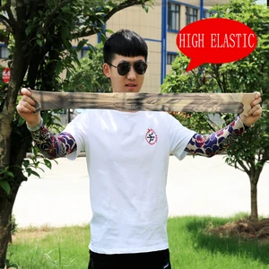 Lange Ärmel nahtlos für Männer und Frauen, Fahrhülsen im Freien, Sonnenschutz, Eisseide, Tattoo -Abdeckung, Sommer, 1 Paar 10 Hauptverkäufe Tatoo Arm Manga - №10