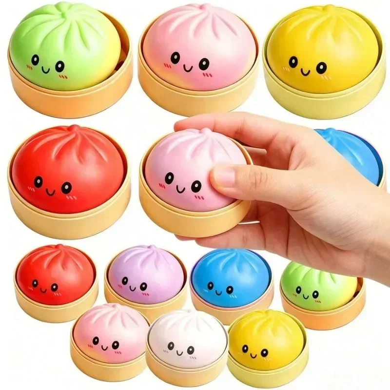 100 +Pcs Surprise Box Toys Novelty Stress Relief Assorted Squishy Figures Blind Box Fun Mystery Fidget Stress Relief Surprise view 3