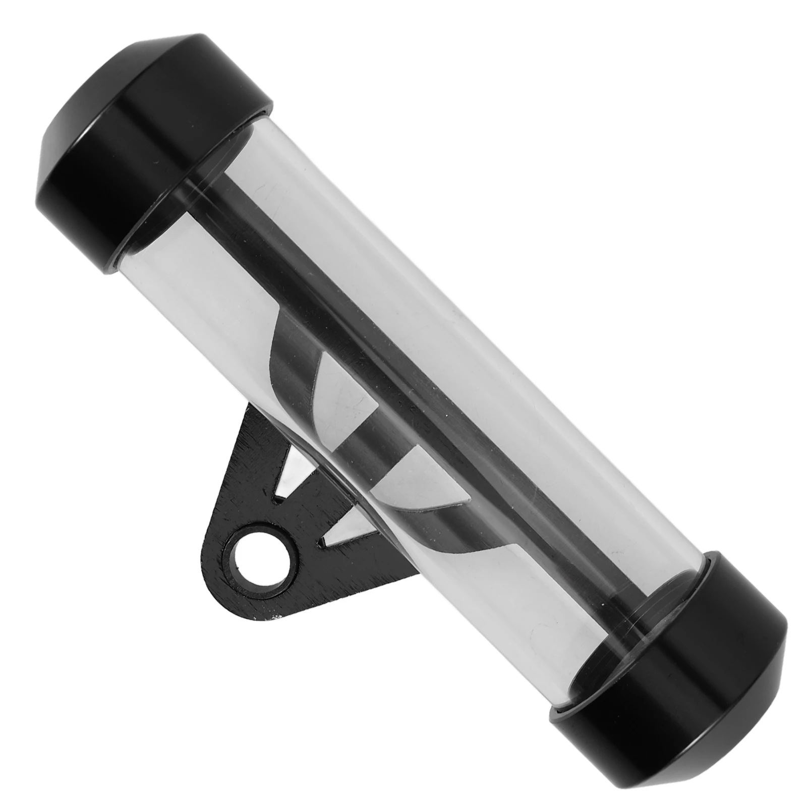 

Stylish Aluminum Alloy Motorcycle Tax Disc Holder Acrylic Document Tube For Tax Single Tube Durable Easy