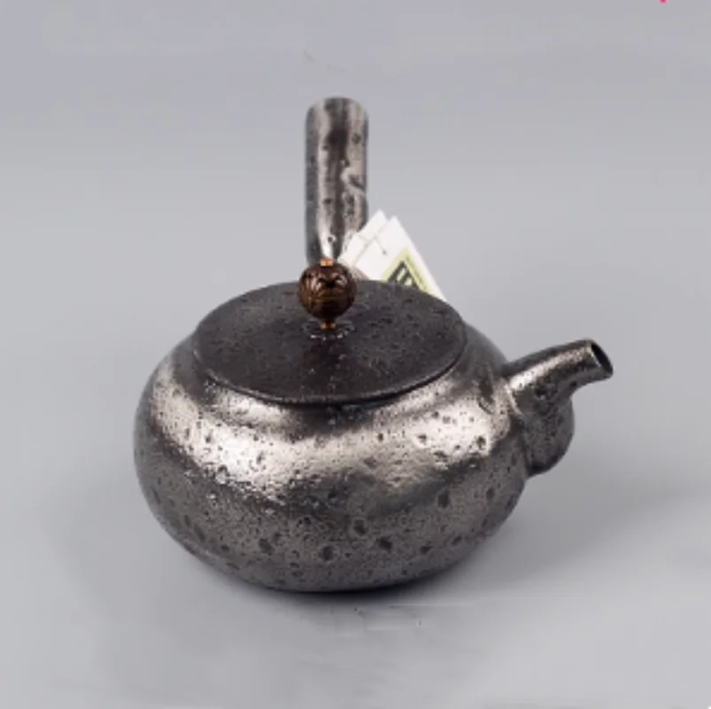 

Pure Hand Side Tea Infuser Water Boiler Tea Old Iron Pot Tea Kettle