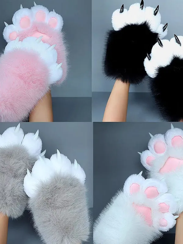 luvas-de-cosplay-de-pata-de-gato-fofas-com-unhas-estilo-curto-peludas-para-mulheres-espessura-media-estilo-doce