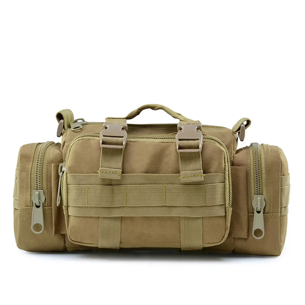 

Waterproof Fanny Pack Portable Fishing Bag Oxford Material Storage Accessory Camera Shoulder Pack Outdoor Gear