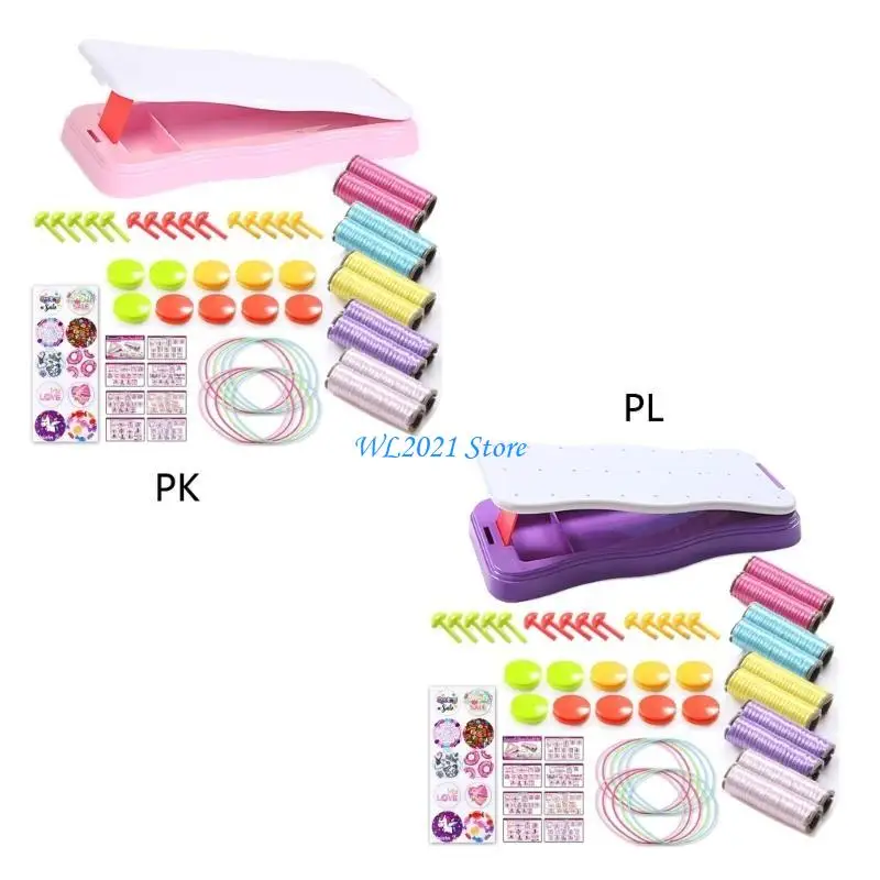 مجموعة صانعة السلاسل G5GC لعبة وحرف يدوية للفتيات مجموعة صنع أساور الصداقة #5