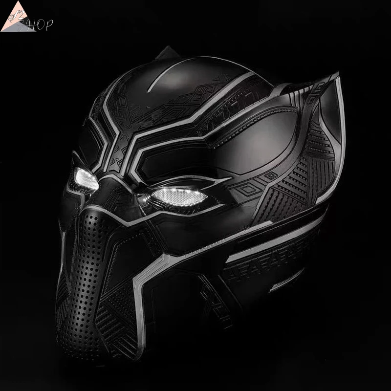 

1:1 Scale Wearable Black Panther Helmet Avengers Cosplay Mask with High Detail , Collectible Gift for Adults Fans