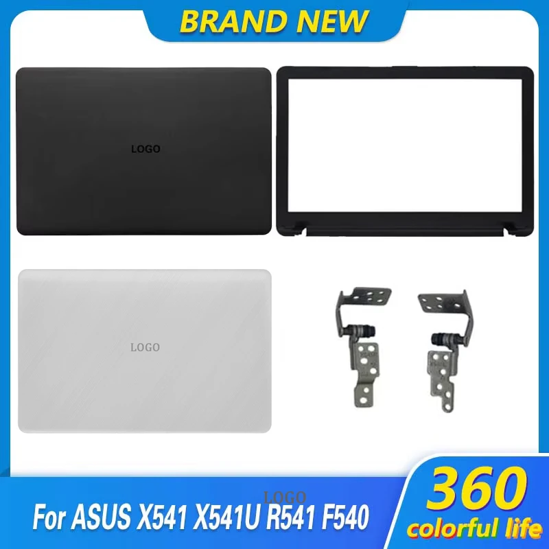 NEW For ASUS X541 X541U R541 X540 F540 R540 A540 VM592 VM520U Laptop Housing LCD Back Cover Front Bezel Hinges Top Case 15.6