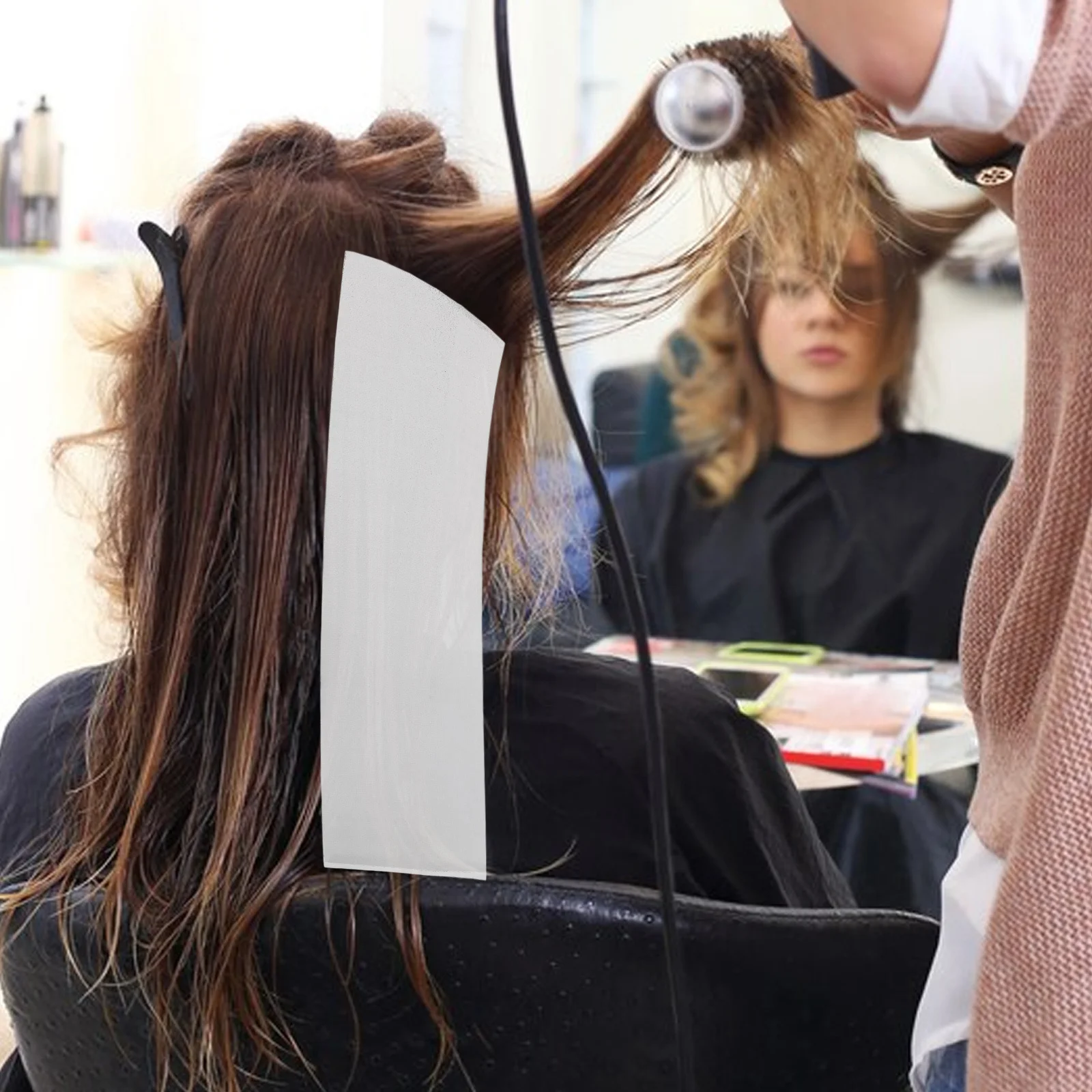 50 قطعة صبغ الشعر ورقة احباط ورقة تسليط الضوء على شرائط قابلة لإعادة الاستخدام صالون تلوين أدوات شرائط تلوين الشعر أوراق بيرم #1