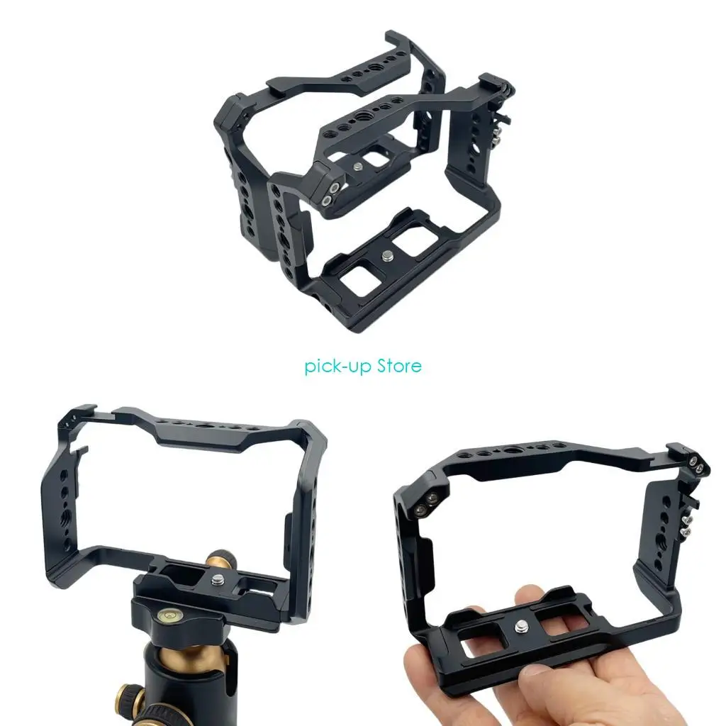 

Q5WA Professional Camera Housing for ZV E10 II Integrated Grip and Universal Compatibility