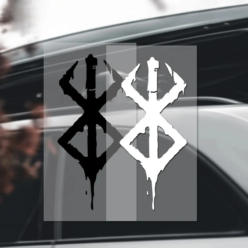 Personalized creative warrior decal car sticker sword wind legend car sticker decoration sticker scratch proof waterproof