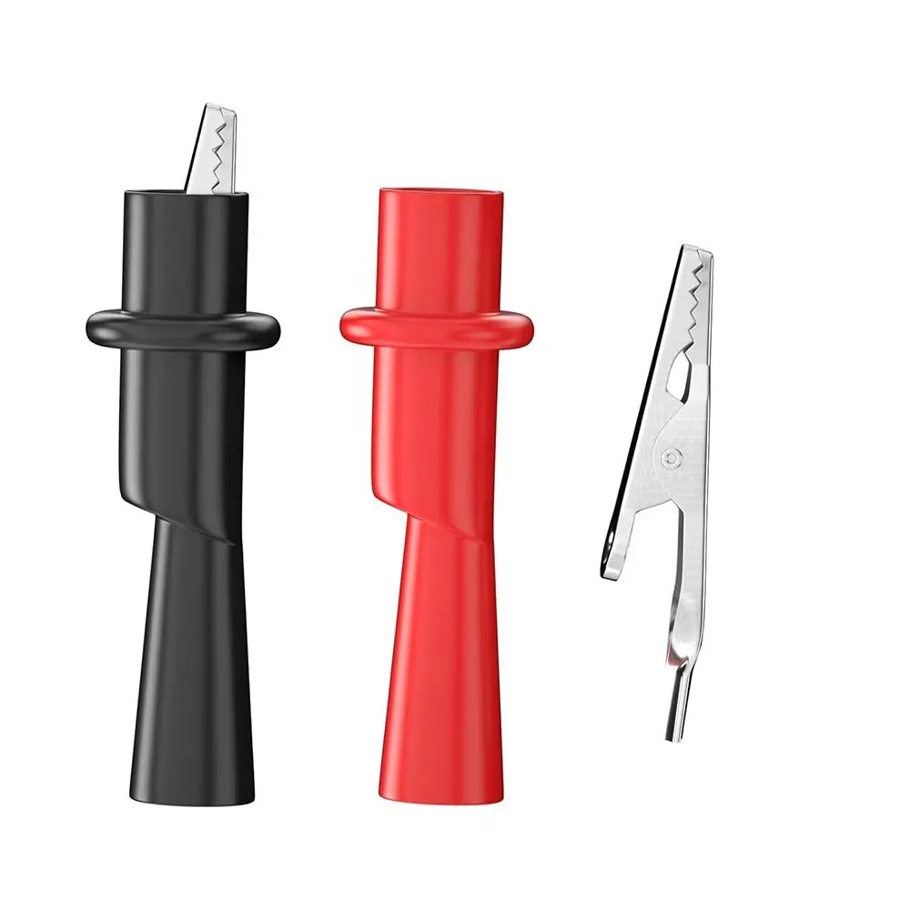 Testing Probe Meter Univeral Alligator Crocodile Clamp Test Clip Crocodile Clip MultiMeter Tester