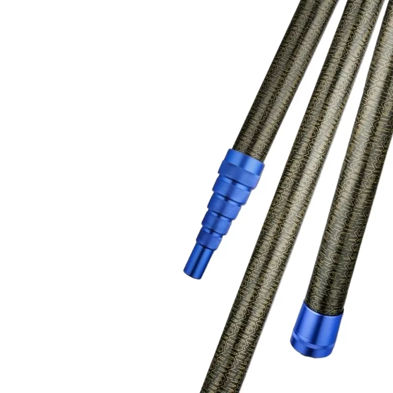 High carbon thickened pine tower rod walnut rod large object copying net telescopic rod 10 meters