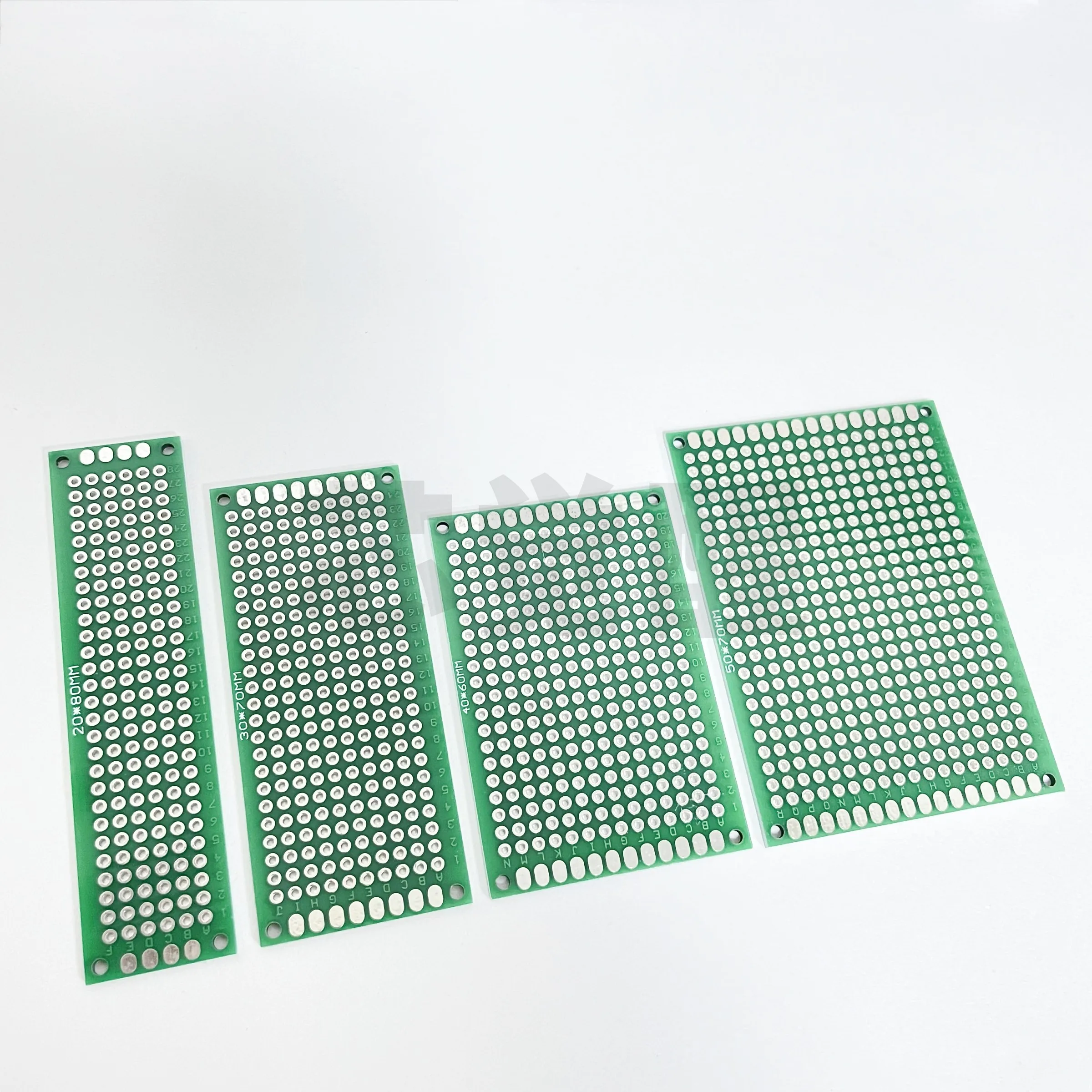 1Pcs Double sided spray tin board universal hole board PCB circuit board experimental board 2x8 3x7 4x6 5x7