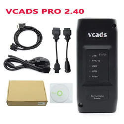 Best Price VCADS Pro 2.40 for Volvo Truck Diagnostic Tool Multi Languages for Old Truck Best Quality