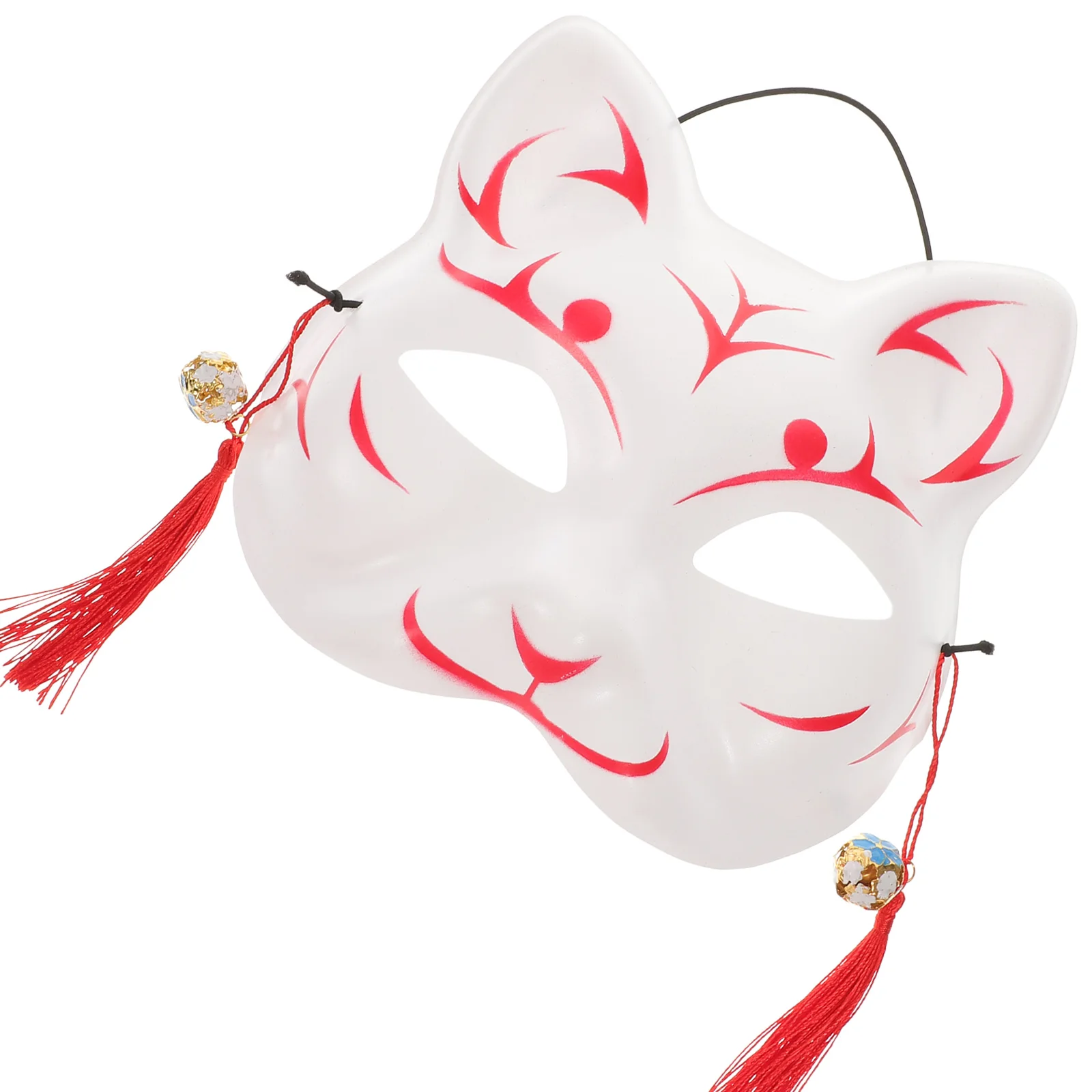 Máscara de gato Hefeng, fiesta de Cosplay atractiva, maquillaje, rendimiento, suministros de accesorios de colores aleatorios