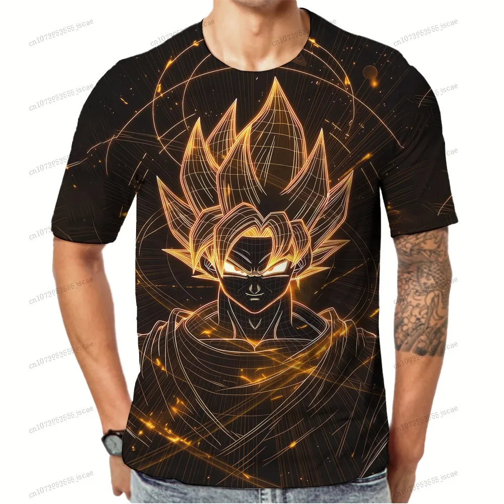 

Men's T-shirts Fashion 2026 Original Mens T-shirts Y2k Summer New Leisure Dragon Ball Z Personalized T-shirt Vegeta Streetwear