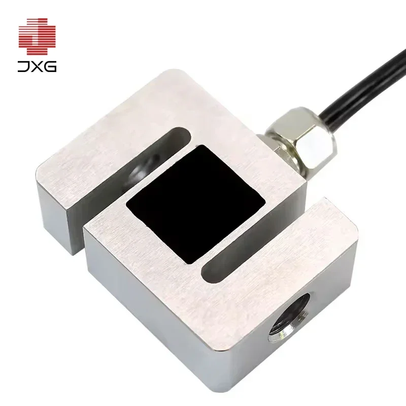 S-Type Load Cell 1kg-200kg High Precision Compression Flat Single Point Shear Beam Sensor Kit Small Size Weight Tension Force