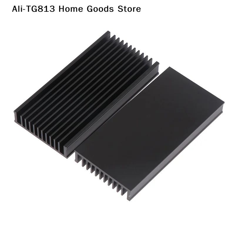 

[TG813]1Pc 50*100*12.7mm Aluminum Heatsink Cooler Radiator For High Power LED IC Fan Power Amplifier Heat Sink