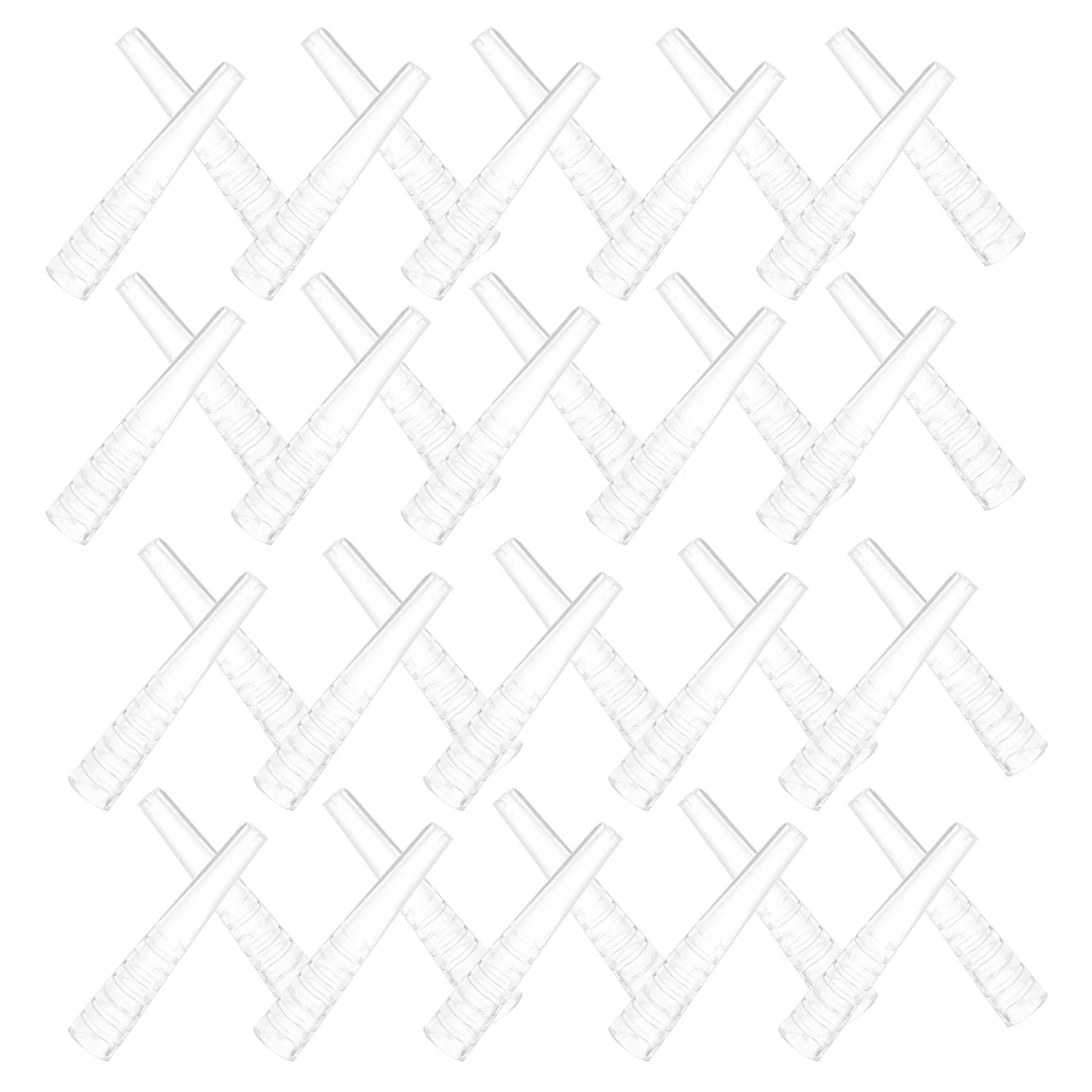 Couvercles de pincettes en Silicone, 50 pièces, manchons de protection des cils, capuchon d'outil d'extension de cils antidérapant, convient aux pincettes en acier inoxydable