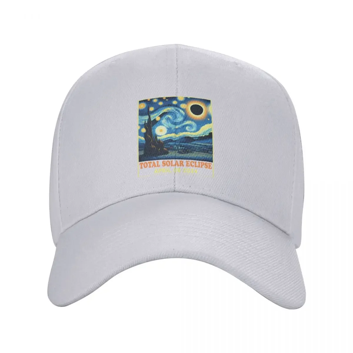 Total Solar Eclipse April 8 2024 Baseball Cap Ball Cap Hat Man Luxury Visor Luxury Woman Men's