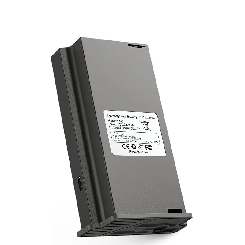 Rechargeable Lithium Battery 8.8V 6000mAh For X Gen 2.0 3.0 SKXB Cellular Tracking Camera USB Charging