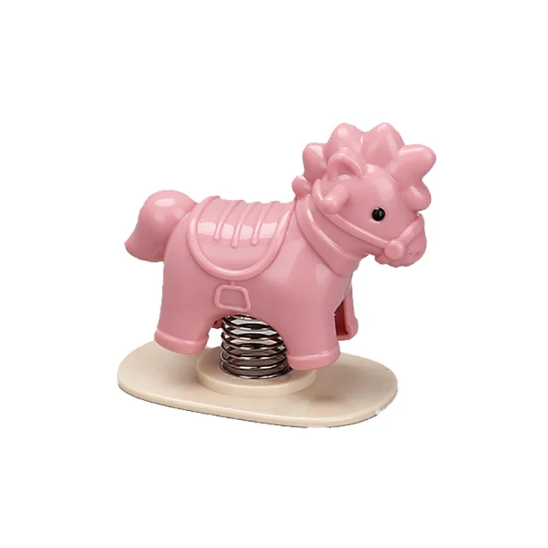 인형 집 시뮬레이션 놀이 공원 슬라이드 나무 말 스윙 소형 어린이 놀이터 장난감 액세서리 세트