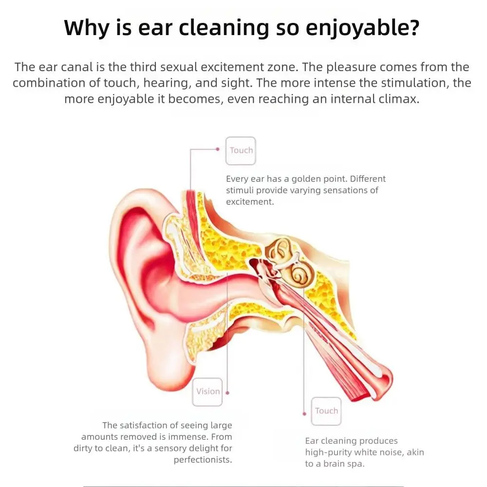 

10 шт., многофункциональный набор инструментов для копания ушей, чистка ушных каналов, массажные инструменты для чистки ушей, средство для удаления воска, волосатый сбор ушей, бытовой