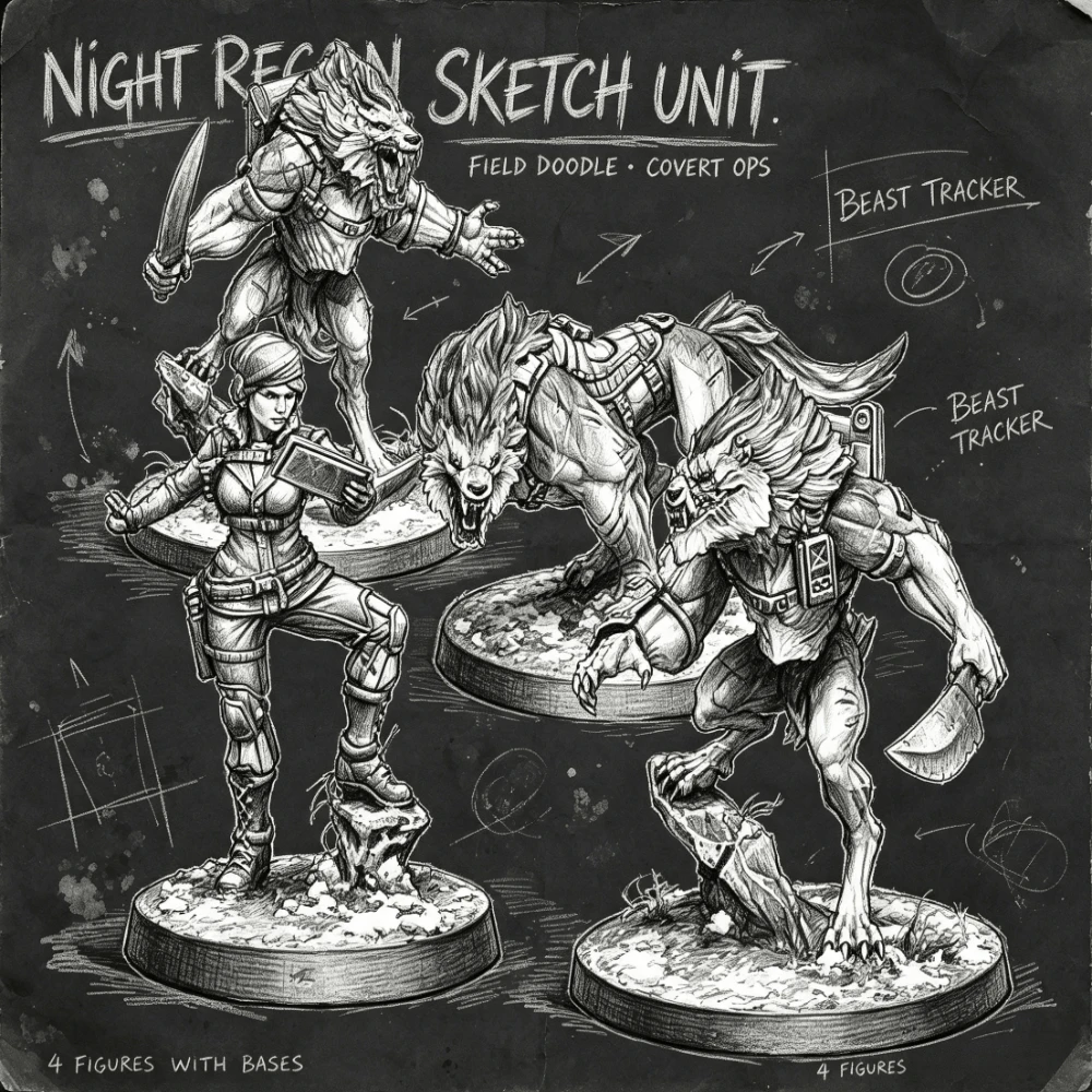 Ariadna Antipode Assault Pack, Casting Resin Model Assembly Kit, Unpainted Model Including Base DIY Collection Model