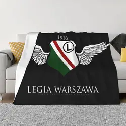 Legia Warsaw Blanket Bedspread On The Bed Soft Ins Wind